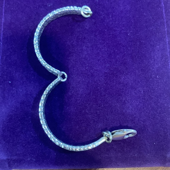 Spoon bracelet sterling with lobster claw clasp - Picture 2 of 3